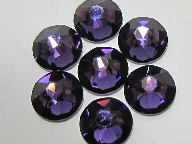 1 Gross 16ss PURPLE VELVET (maxima) HOT FIX PRECIOSA Rhinestones